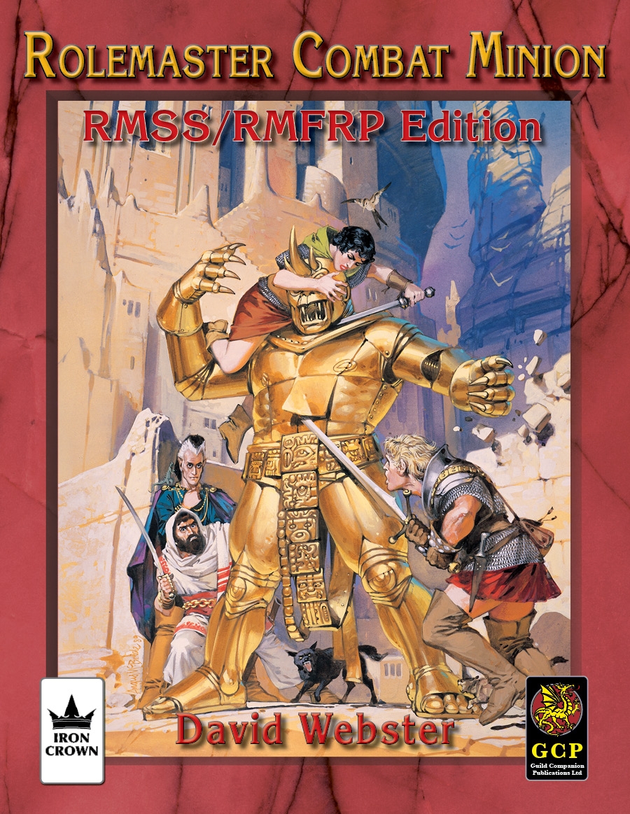 Rolemaster Combat Minion Software